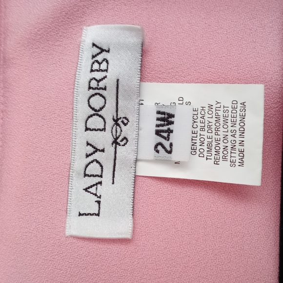 Womens 2 Piece Vintage Jacket Skirt Set Dress Size 24 W - Picture 2 of 14